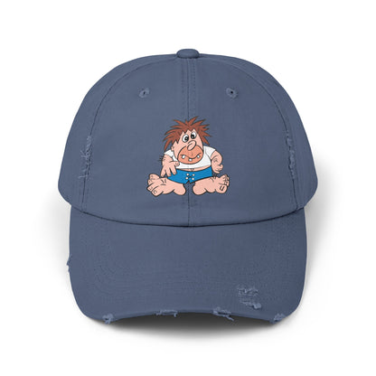 Marvin Unisex Distressed Cap