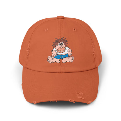 Marvin Unisex Distressed Cap