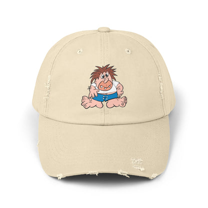 Marvin Unisex Distressed Cap