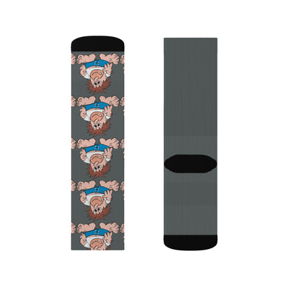 Marvin Sublimation Socks