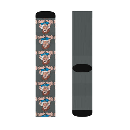 Marvin Sublimation Socks